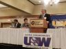 F. Everitt presents S. Ogasawara & S. Deepak, NDP candidates for PG-Valemount & PG-Mackenzie